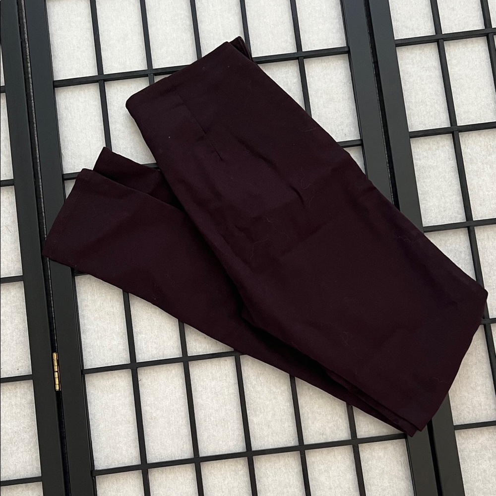 H&M Dark Burgundy Chinos